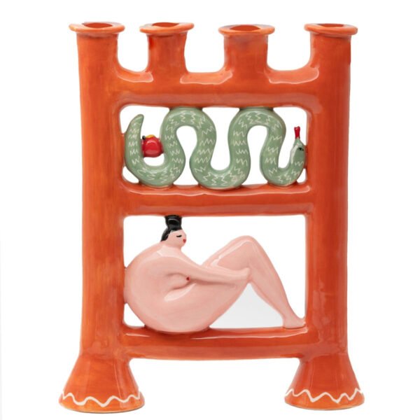 LAETITIA ROUGET Eve Terracota Candleholder